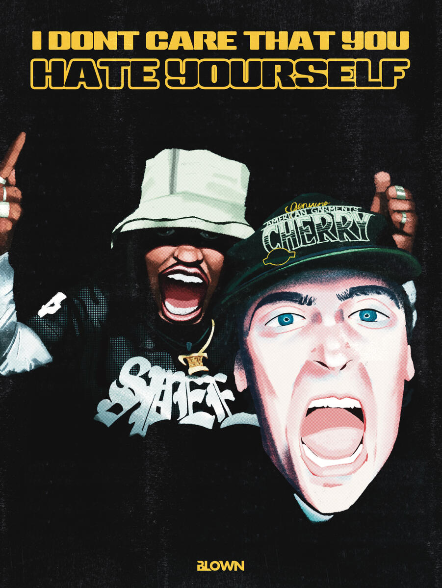 Lyric poster for Knocked Loose