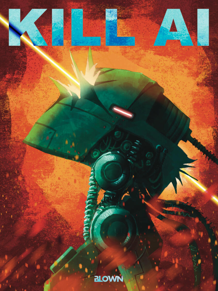 Anti-AI poster