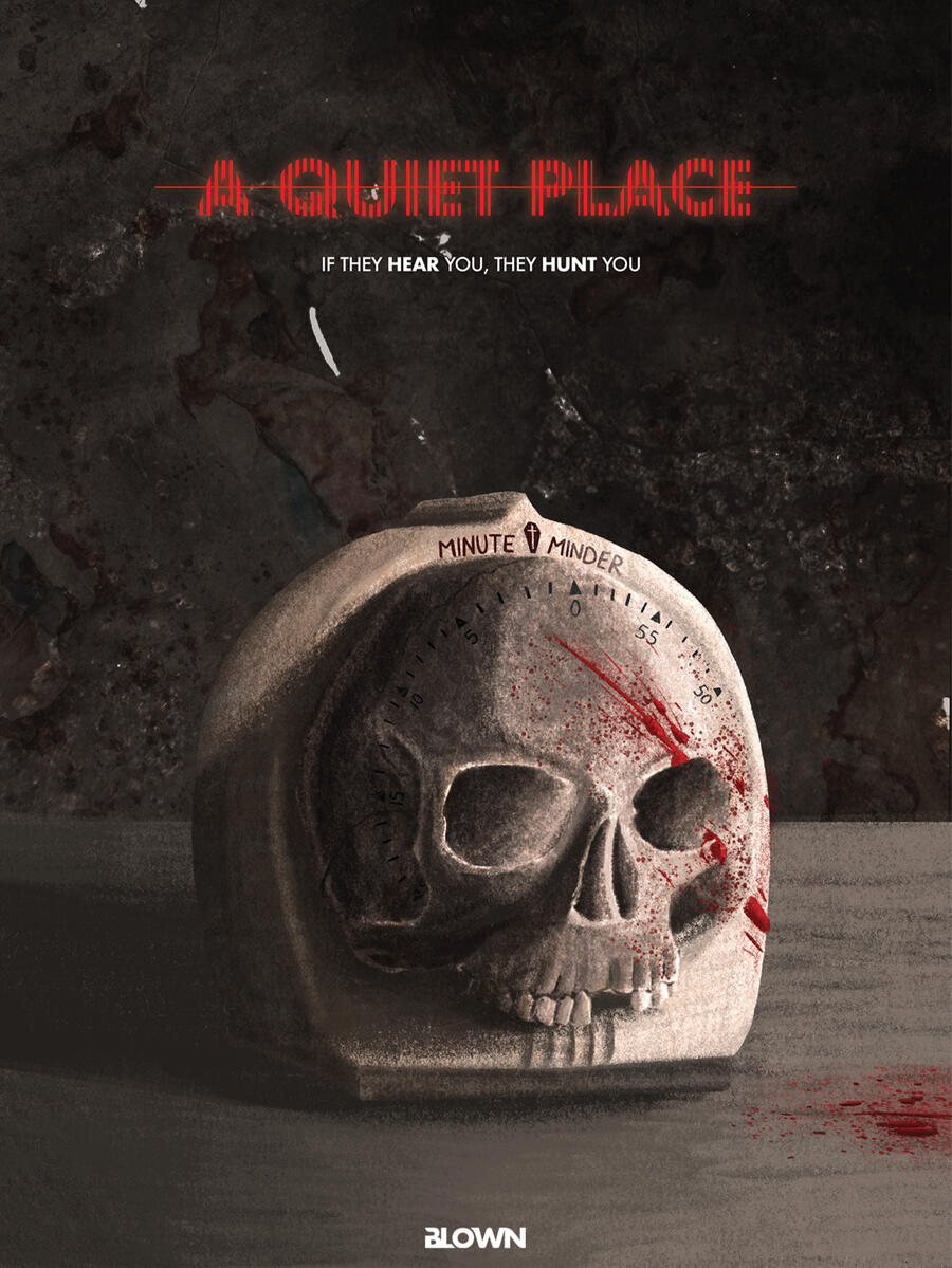An alternatice movie poster for A Quiet Place